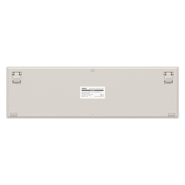 [ABKO] 유선.블루투스 무접점 키보드, KN30 BT, 45G [화이트/USB]
