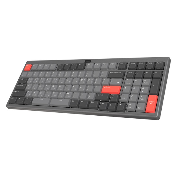 [ABKO] 유선,블루투스 키보드, LKN99BT [염료승화] [다크그레이] 50G