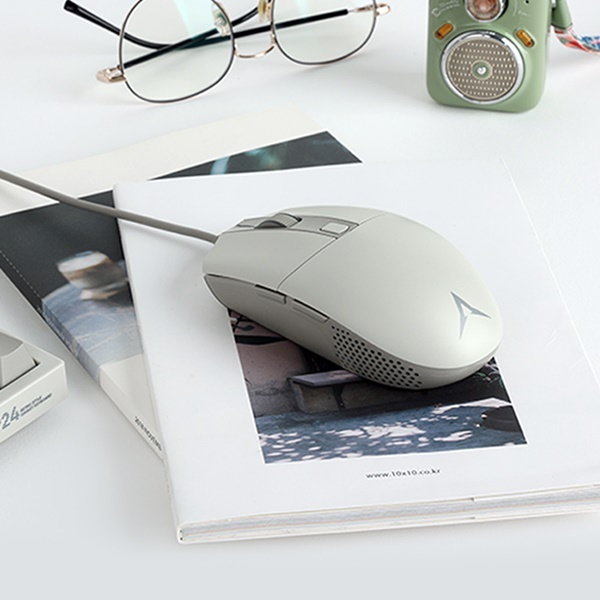 [ABKO] 유선 게이밍 마우스, A661 3325, [레트로/USB]